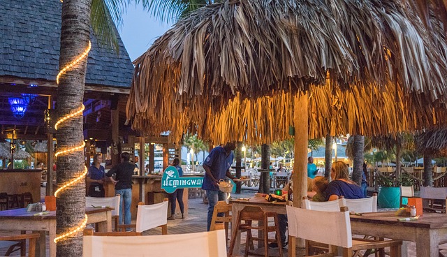 Playa del Carmen y sus restaurantes.